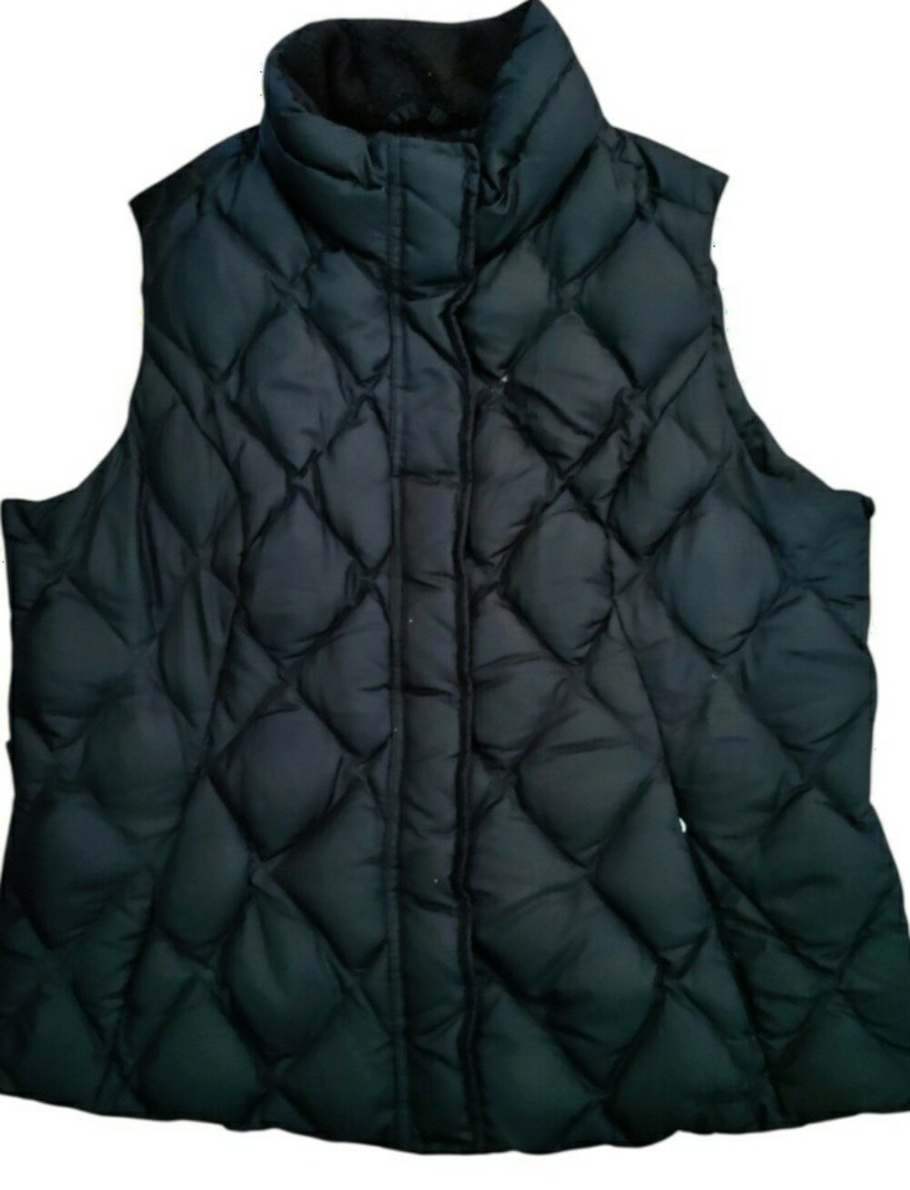 Eddie Bauer EB650 Down Filled Quilted Vest Zip Gorpcore Outdoor